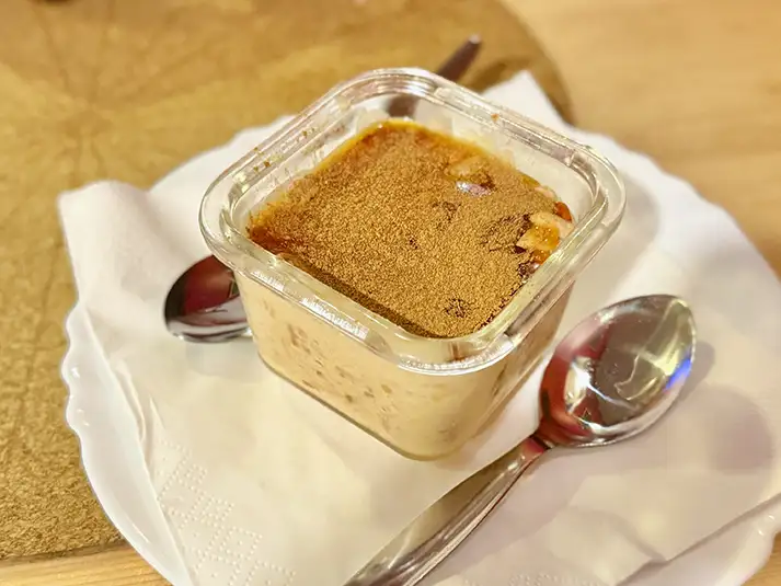 The Doca da Casa, Ricky’s house sweet - a layered cream dessert
