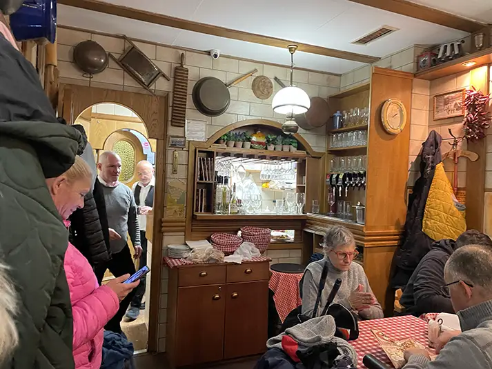 the best goulash restaurant in budapest - like grandmas kitchen inside
